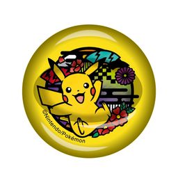 Pokemon Kirie Series Glass Chopstick Rest Pikachu B