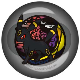 Pokemon Kirie Series Glass Chopstick Rest Umbreon A