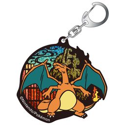 Pokemon Kirie Series Glitter Key Chain Charizard A