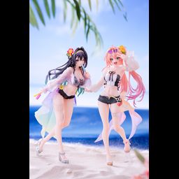 [Set of 2] PVC Figure 1/7 Ruana & Riana - Illustration by Riichu | Kyou ...