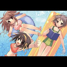 Bushiroad Rubber Mat Collection Vol. 324 Kadokawa Sneaker Bunko The Melancholy of Haruhi Suzumiya Haruhi & Nagato Mikuru (52x35cm)