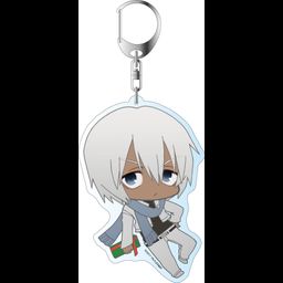 Blood Blockade Battlefront & Beyond Deka Key Chain Zapp Renfro Snow Ver.