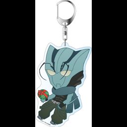 Blood Blockade Battlefront & Beyond Deka Key Chain Zed O'Brien Snow Ver.