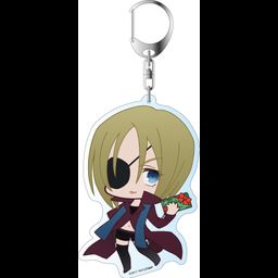 Blood Blockade Battlefront & Beyond Deka Key Chain K.K. Snow Ver.