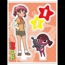 Sgt. Keroro Acrylic Stand Giroro & Hinata Natsumi