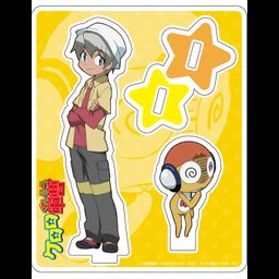 Sgt. Keroro Acrylic Stand Kururu & Hojo Mutsumi