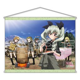 GIRLS und PANZER B2 Tapestry -Anzio's Lunch Time Ver.- (72x51cm)