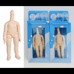 Obitsu Body 11cm White Whitey (Cocok untuk Nendoroid)