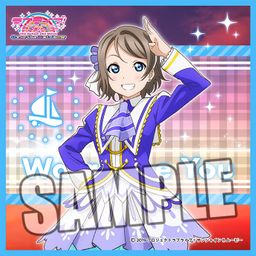 Love Live! Sunshine!! The School Idol Movie Over the Rainbow Microfiber Mini Towel Watanabe You