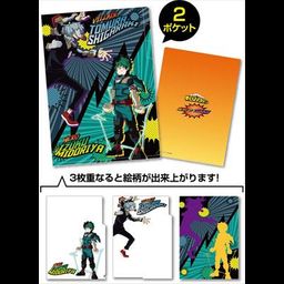 My Hero Academia 2 Pocket Clear File Midoriya VS Shigaraki