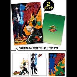 My Hero Academia 2 Pocket Clear File Bakugo VS Dabi