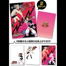My Hero Academia 2 Pocket Clear File Uraraka VS Toga