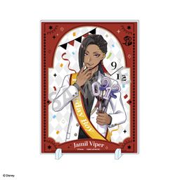 Disney Twisted Wonderland Acrylic Panel Jamil Viper Omekashi Birthday Ver.