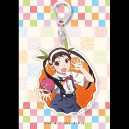 Monogatari Series Pukupuku Acrylic Key Chain Hachikuji Mayoi