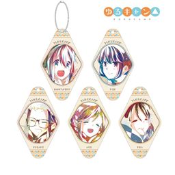Yurucamp Trading Ani-Art Acrylic Key Chain Vol. 2 [SET OF 5]
