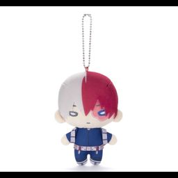 Nitotan My Hero Academia Plush with Ball Chain Todoroki Shoto (New Costume)