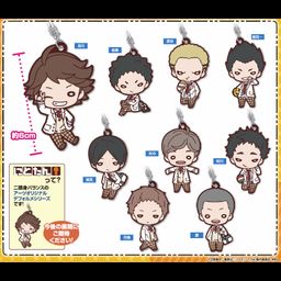 Nitotan Haikyu!! School Uniform Aoba Johsai High School Rubber Mascot [SET OF 9]