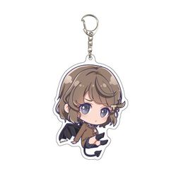 Deka Acrylic Key Chain Seishun Buta Yaro wa Bunny Girl-senpai no Yume wo Minai 02 Koga Tomoe (Mini Character)