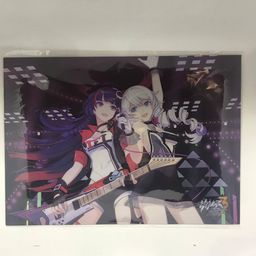 Honkai Impact 3 A4 Clear Folder Mei & Kiana Rock Ver.