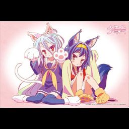 Bushiroad Rubber Mat Collection Vol. 336 No Game No Life Shiro & Izuna (52x35cm)