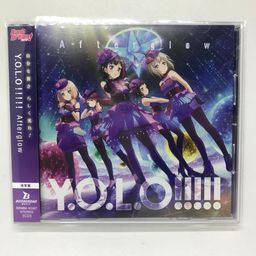 CD Single Bang Dream! Afterglow Y.O.L.O!!!!! [Regular Edition]