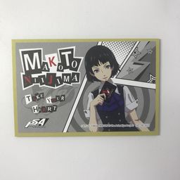 Mini Shikishi Queen / Nijima Makoto (12 x 9 cm)