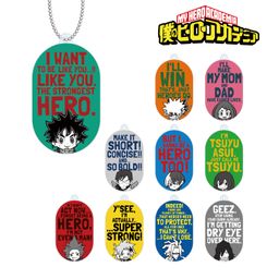 My Hero Academia Trading Words Acrylic Key Chain [SET OF 10)