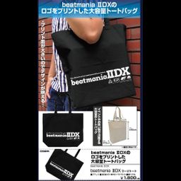 beatmania IIDX beatmania IIDX Large Tote Bag Black