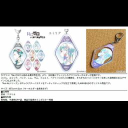 Re:Zero kara Hajimeru Isekai Seikatsu Trading Ani-Art Acrylic Key Chain [SET OF 7]