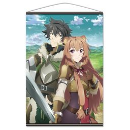The Rising of the Shield Hero B2 Tapestry A Naofumi & Raphtalia (72x51cm)