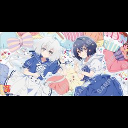 Rubber Play Mat Collection Zombie Land Saga Junko & Ai Ver. (60x30cm)