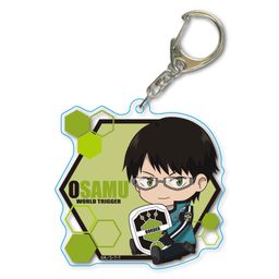 World Trigger GyuGyutto Choi Deka Acrylic Key Chain Mikumo Osamu