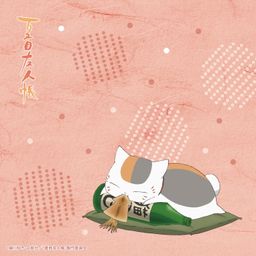 Natsume Yujinchou Original Illustration Nyanko-sensei Hand Towel Dried Cuttlefish