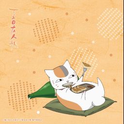 Natsume Yujinchou Original Illustration Nyanko-sensei Hand Towel Chaozu