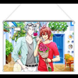 IDOLiSH7 Shuffle Talk 2 B3 Tapestry Gaku & Riku (51x56cm)