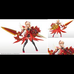 PVC Red Valkyrie Barasenki