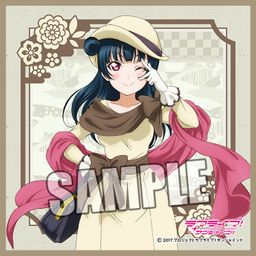 Love Live! Sunshine!! Microfiber Mini Towel Taisho Roman Ver. Tsushima Yoshiko (20x20cm)
