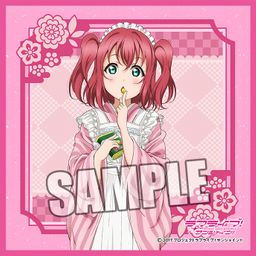 Love Live! Sunshine!! Microfiber Mini Towel Taisho Roman Ver. Kurosawa Ruby (20x20cm)