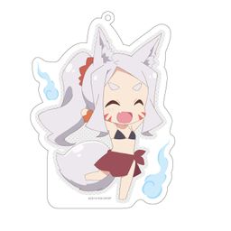 Sewayaki Kitsune no Senko-san Big Acrylic Key Chain Shiro