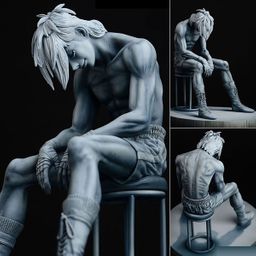 PVC Figure 1/6 Ashita no Joe - Last Scene