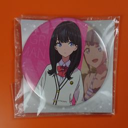 SSSS.Gridman Choi Deka Can Badge Takarada Rikka