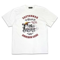Yatterman Dronbow Tricycle T-shirt White (S/M/L/XL Size)