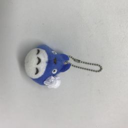 Blue / Chu Totoro Mascots with Key Ball Chain