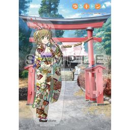 Yurucamp Original Illustration Acrylic Stand Inuyama Aoi Kimono