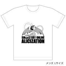 Sword Art Online -Alicization- T-shirt Deusolbert's Flying Dragon (L Size) (8.5x16cm)