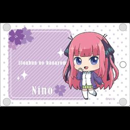 The Quintessential Quintuplets H bit Series Acrylic IC Card Case Nakano Nino