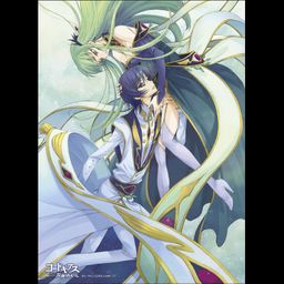 Code Geass Lelouch of the Rebellion Acrylic Plate Lelouch & C.C.