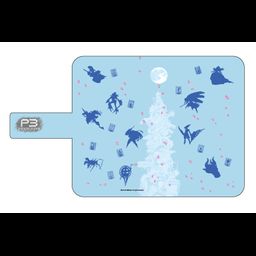 Book Type Multi Case Persona 3 02 Persona Silhouette Light Blue (Graff Art Design)