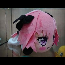 Mega Jumbo Nesoberi Nuigurumi Plush Rider of Black -  Astolfo (40x22cm)