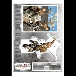 Attack on Titan Acrylic Diorama Jean, Connie, Marco